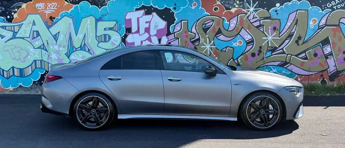Usata Mercedes CLA35 AMG Advanced Plus 306 CV (225 kW) 2024 Grigio Coupé