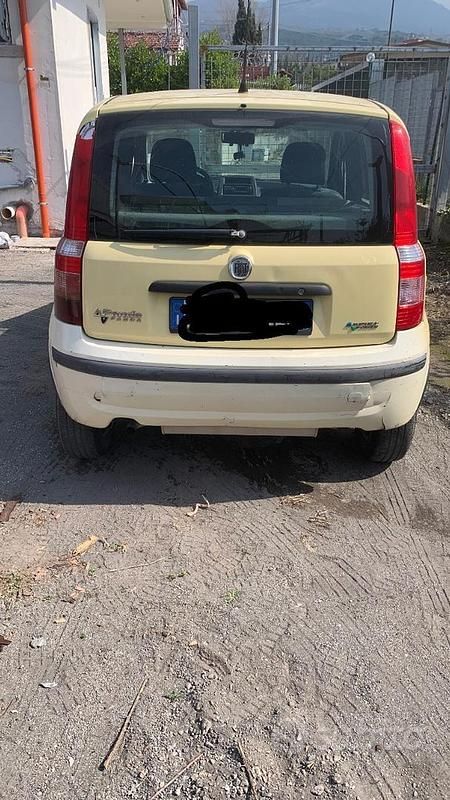 Usata Fiat Panda Dynamic 2008 Giallo Utilitaria