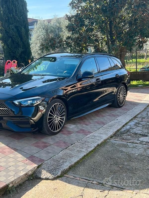 Usata Mercedes C220 2022 Nero Station wagon