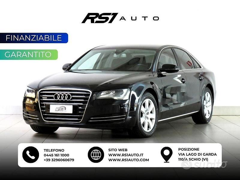Nero Usata 2013 Audi A8 Comfort Berlina | 15.750 € (Buon prezzo) - Immagine 1/4