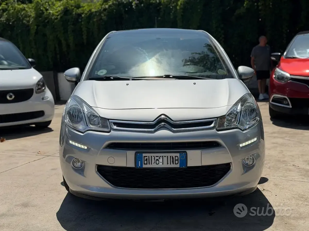 Usata Citroën C3 99 CV (72 kW) 2015 Grigio Berlina