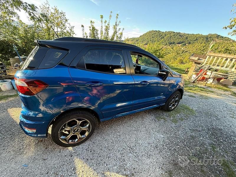 Usata Ford Ecosport ST-Line 150 CV (110 kW) 2018 Blu SUV
