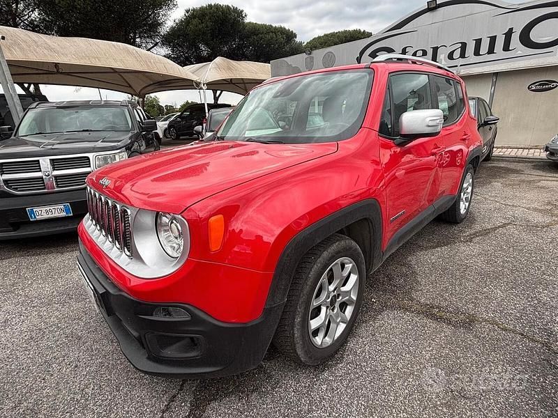 Usata Jeep Renegade Limited 120 CV (88 kW) 2015 Rosso SUV