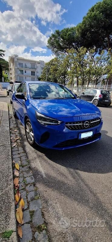 Usata Opel Corsa 101 CV (74 kW) 2023 Blu Utilitaria