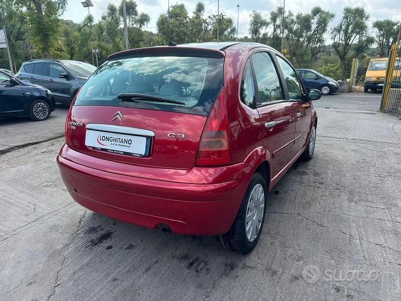 Usata Citroën C3 68 CV (50 kW) 2004 Rosso Utilitaria