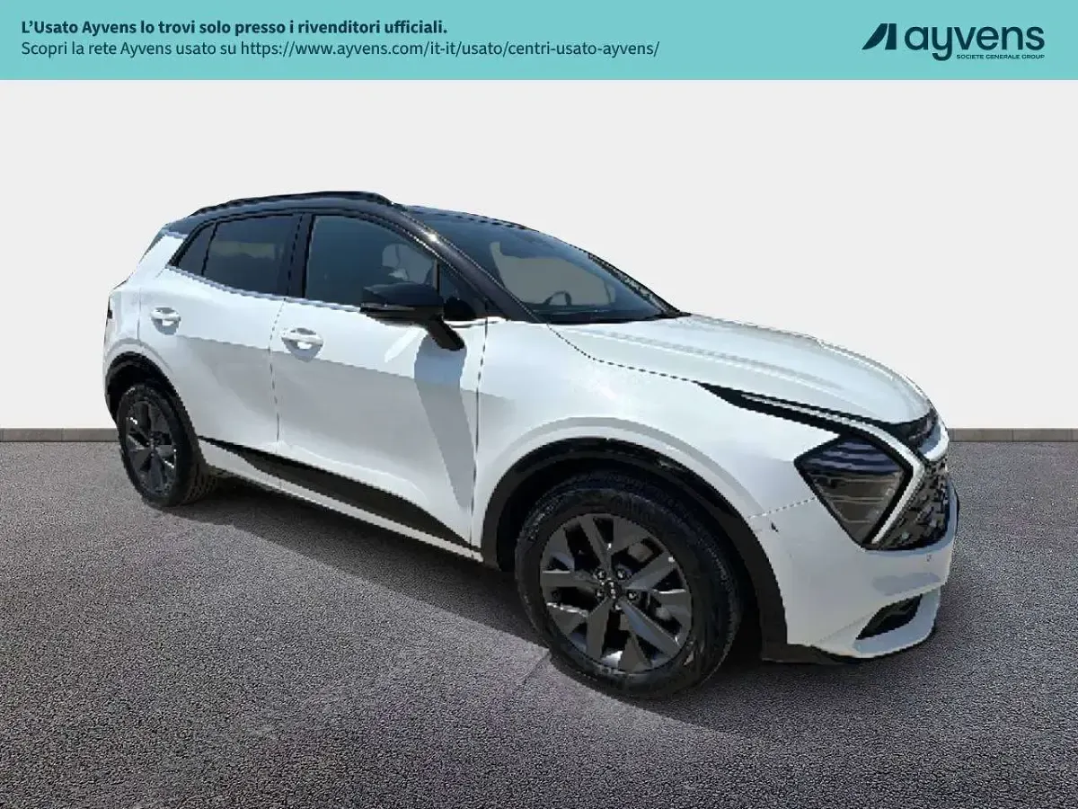 Usata Kia Sportage GT-Line 215 CV (158 kW) 2024 Deluxe white perlato SUV
