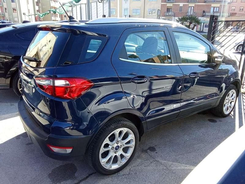 Usata Ford Ecosport Titanium 120 CV (88 kW) 2020 Blu/azzurro SUV