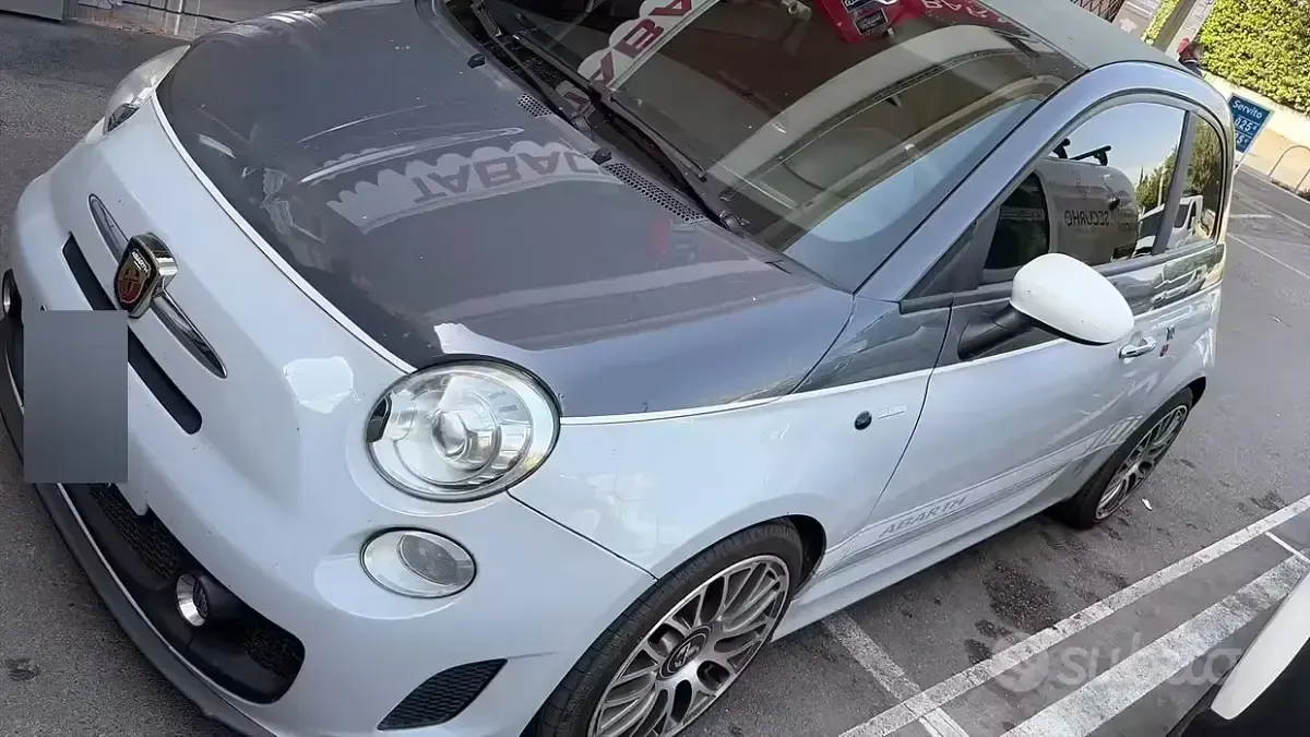 Usata Abarth 500C 2011 Grigio Cabrio