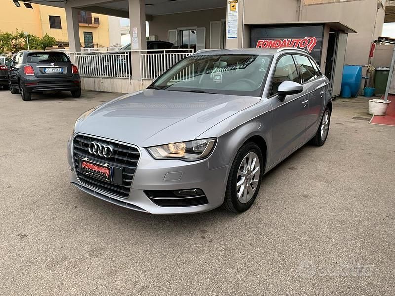 Usata Audi A3 Ambition 110 CV (80 kW) 2015 Grigio Berlina