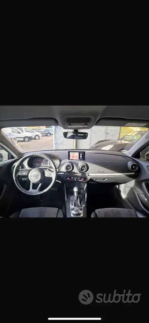 Usata Audi A3 131 CV (96 kW) 2019 Nero Berlina