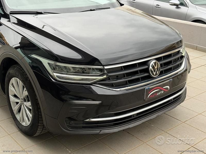 Usata VW Tiguan Business 150 CV (110 kW) 2021 Nero SUV