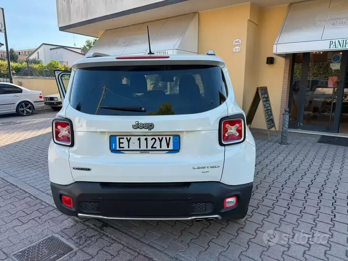 Usata Jeep Renegade Limited 120 CV (88 kW) 2015 Bluazzurro SUV