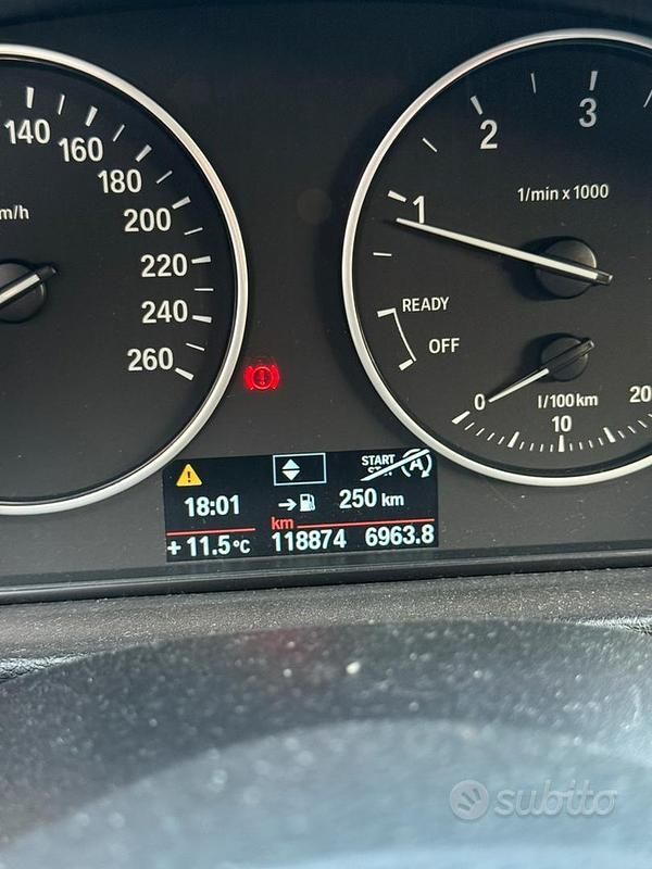 Usata BMW 316 Comfort Edition 116 CV (85 kW) 2014 Nero Station wagon