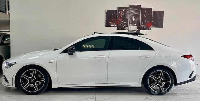 Usata Mercedes CLA200 Premium 150 CV (110 kW) 2022 Bianco Berlina