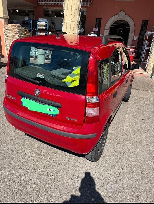 Usata Fiat Panda 77 CV (56 kW) 2009 Rosso Utilitaria