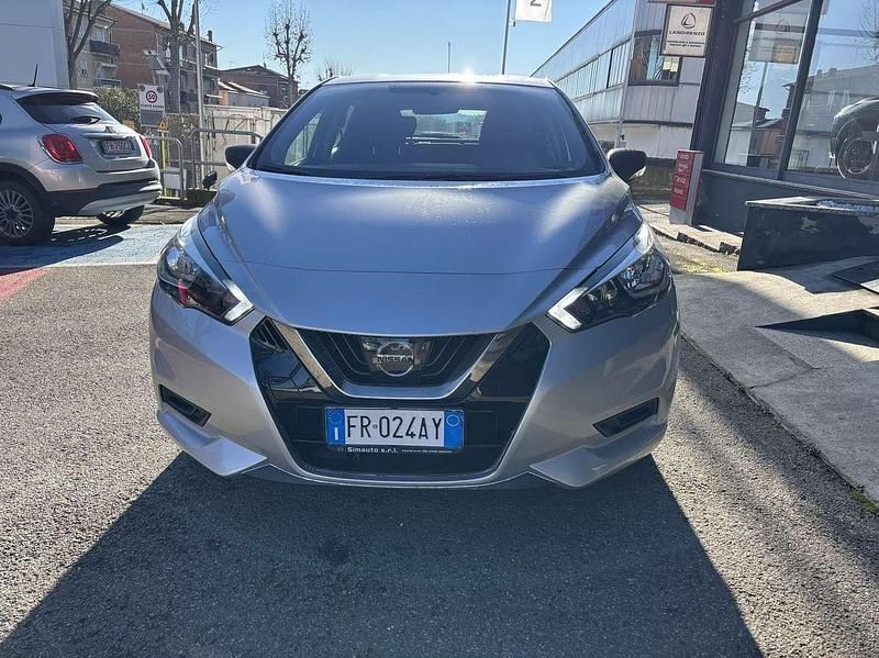 Usata Nissan Micra Visia 90 CV (66 kW) 2018 Argento Utilitaria