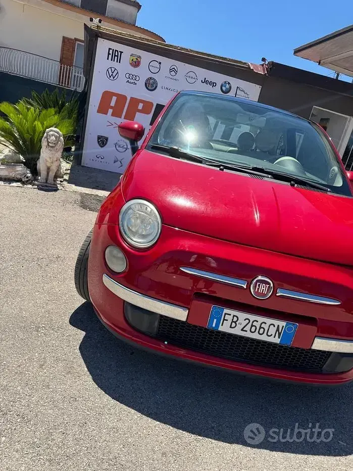 Usata Fiat 500 Pop 69 CV (50 kW) 2015 Rosso Berlina