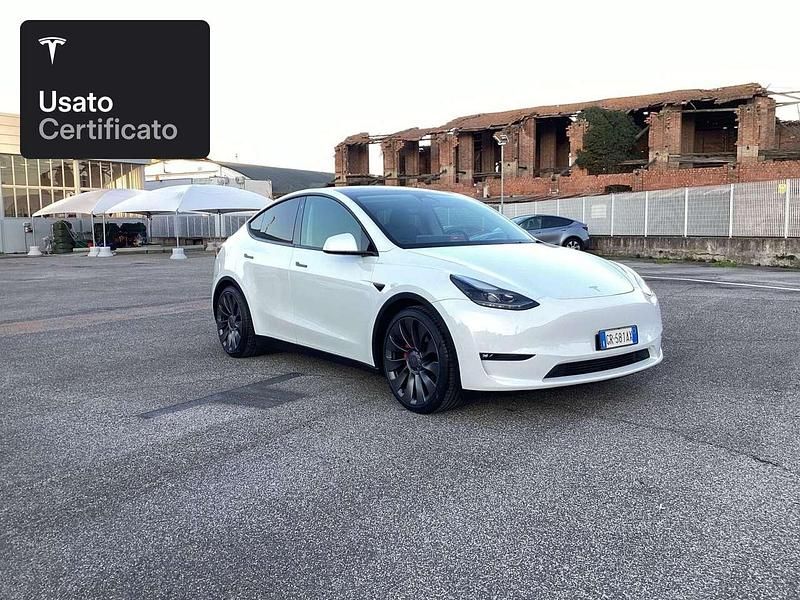 Usata Tesla Model Y Performance 392 kW (533 CV) 2023 Pearl white multicoat SUV