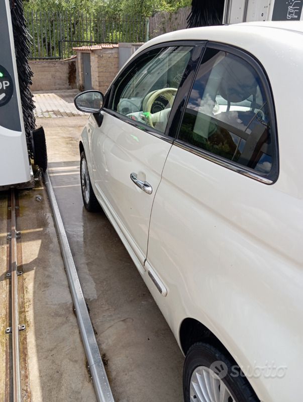 Usata Fiat 500 Sport 100 CV (73 kW) 2010 Bianco Utilitaria