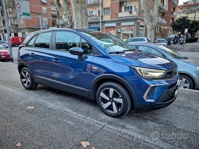 Usata Opel Crossland X 110 CV (80 kW) 2021 Blu SUV