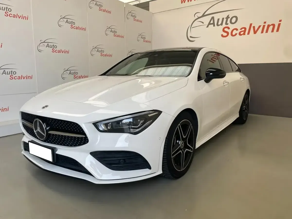 Usata Mercedes CLA220 Shooting Brake Premium 190 CV (139 kW) 2021 Bianco Station wagon