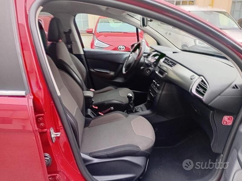 Usata Citroën C3 PureTech 68 CV (50 kW) 2014 Rosso Berlina