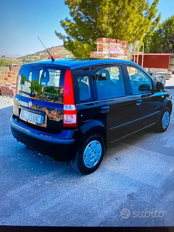 Usata Fiat Panda 75 CV (55 kW) 2010 Nero Utilitaria