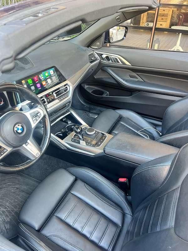 Usata BMW 420 Sport Line 190 CV (139 kW) 2022 Blu/azzurro Cabrio