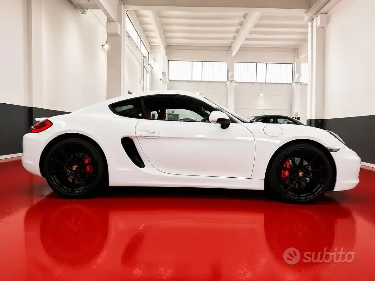 Usata Porsche Cayman 325 CV (239 kW) 2014 Bianco Coupé