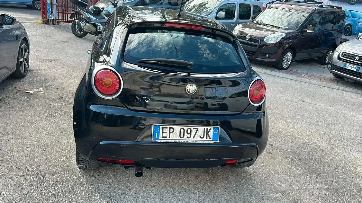 Usata Alfa Romeo MiTo Progression 85 CV (62 kW) 2012 Nero Utilitaria