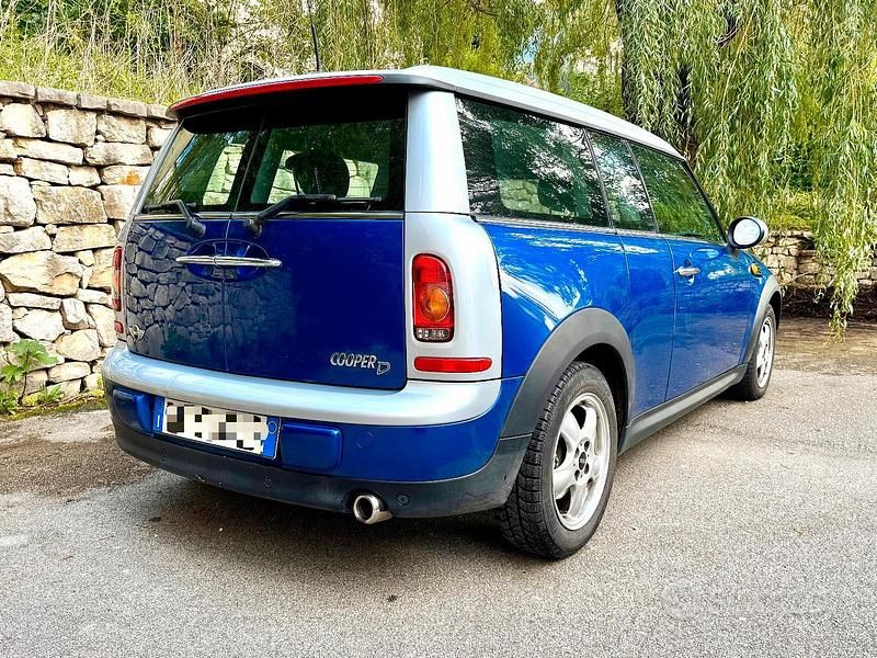 Usata Mini Cooper D Clubman 109 CV (80 kW) 2009 Blu Station wagon