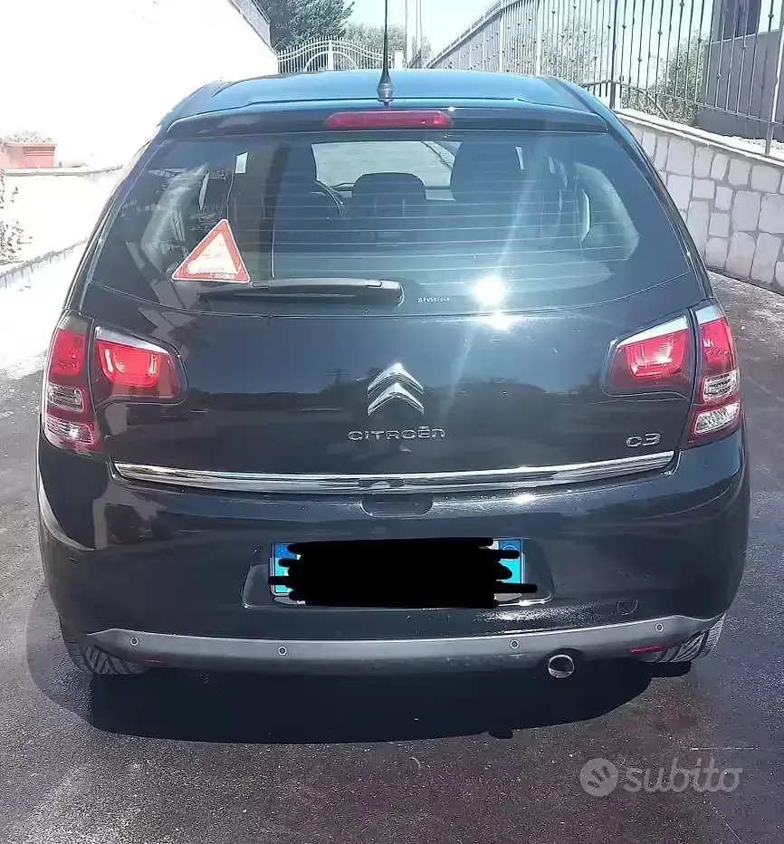 Usata Citroën C3 Exclusive 68 CV (50 kW) 2015 Nero Utilitaria