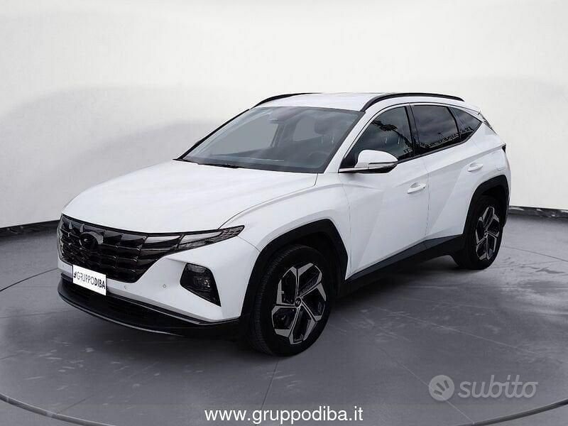 Bianco Usata 2021 Hyundai Tucson SUV | 25.260 € (Buon prezzo) - Immagine 1/4