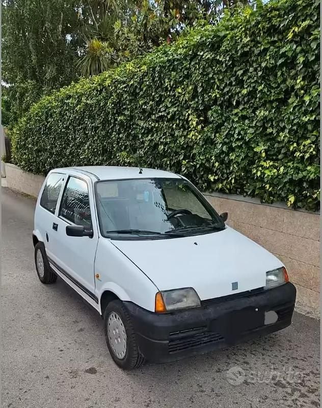 Usata Fiat Cinquecento 1992 Bianco Utilitaria