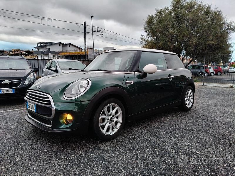 Usata Mini Cooper D 116 CV (85 kW) 2014 Verde Utilitaria