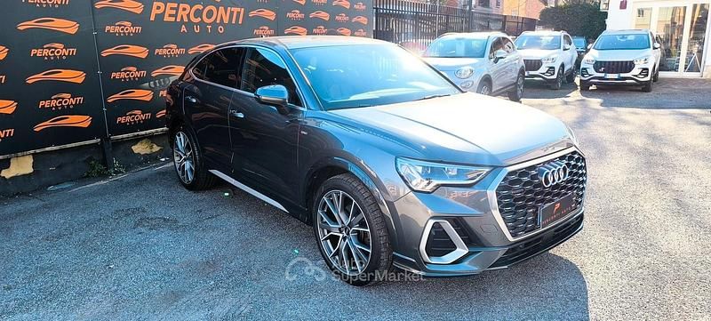 Usata Audi Q3 Sportback S-Line 150 CV (110 kW) 2021 Grigio chiaro SUV