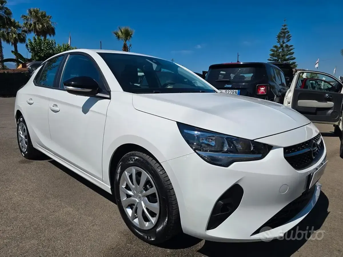 Usata Opel Corsa Edition 75 CV (55 kW) 2020 Bianco Utilitaria