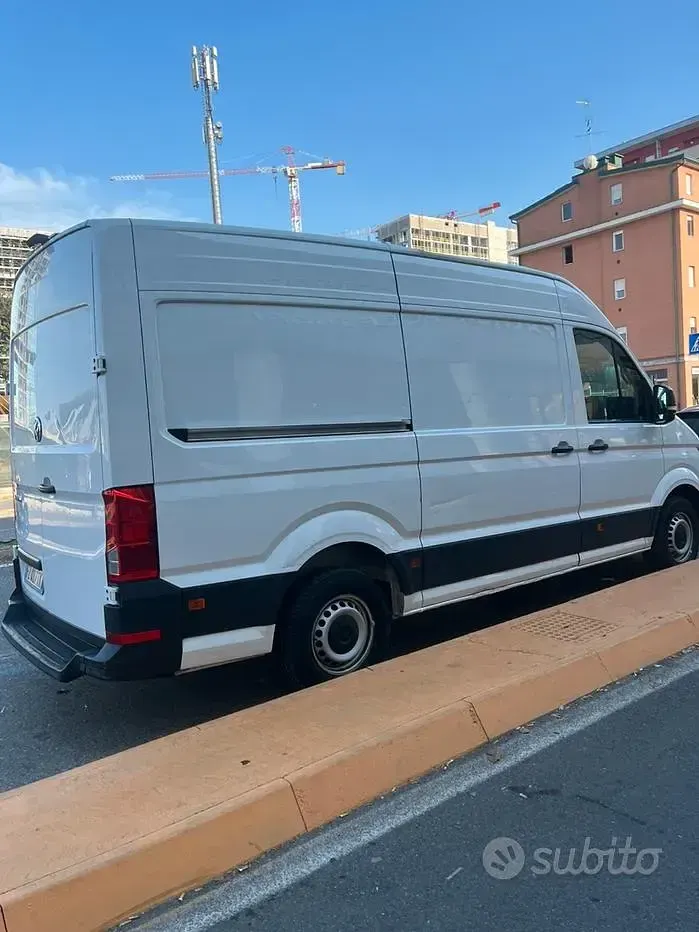 Usata VW Crafter 140 CV (102 kW) 2019 Bianco Furgone