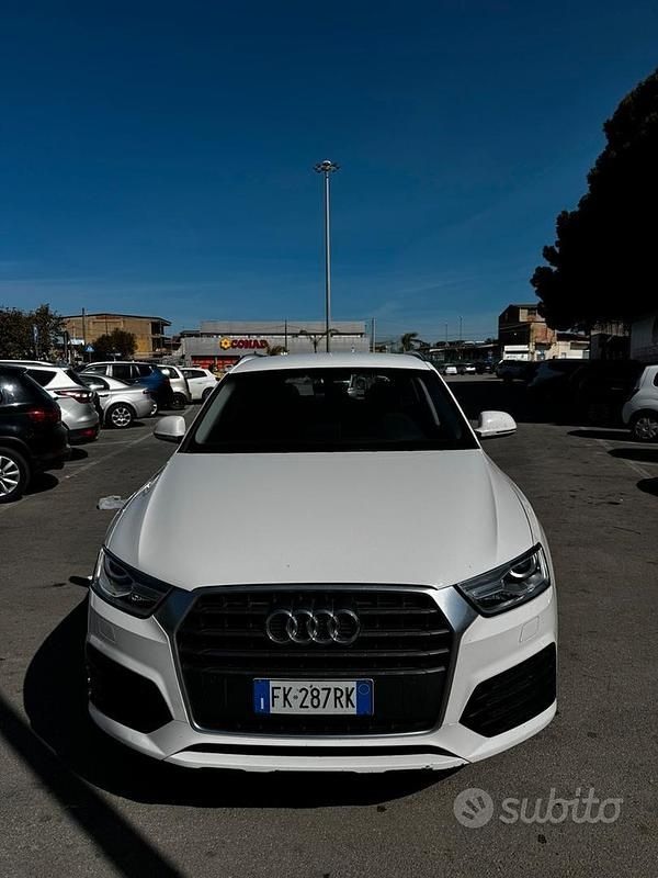 Bianco Usata 2017 Audi Q3 Business SUV | 18.999 € (Molto cara) - Immagine 1/4