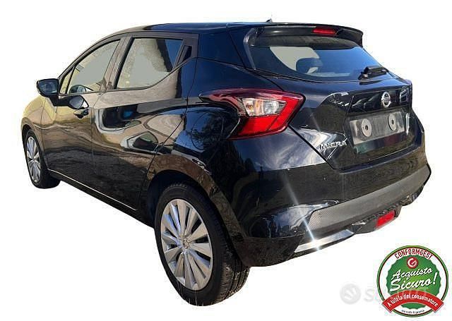 Usata Nissan Micra Acenta 90 CV (66 kW) 2017 Nero Berlina