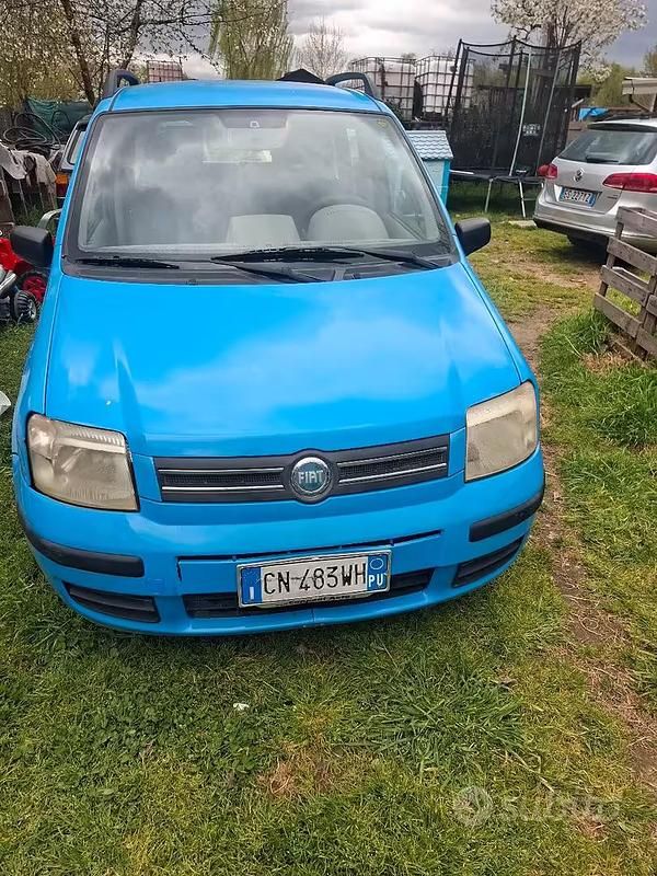 Usata Fiat Panda 2004 Blu Utilitaria