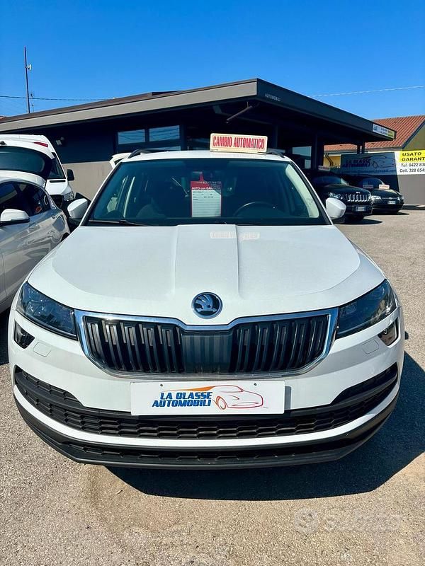 Usata Skoda Karoq Executive 150 CV (110 kW) 2020 Bianco SUV
