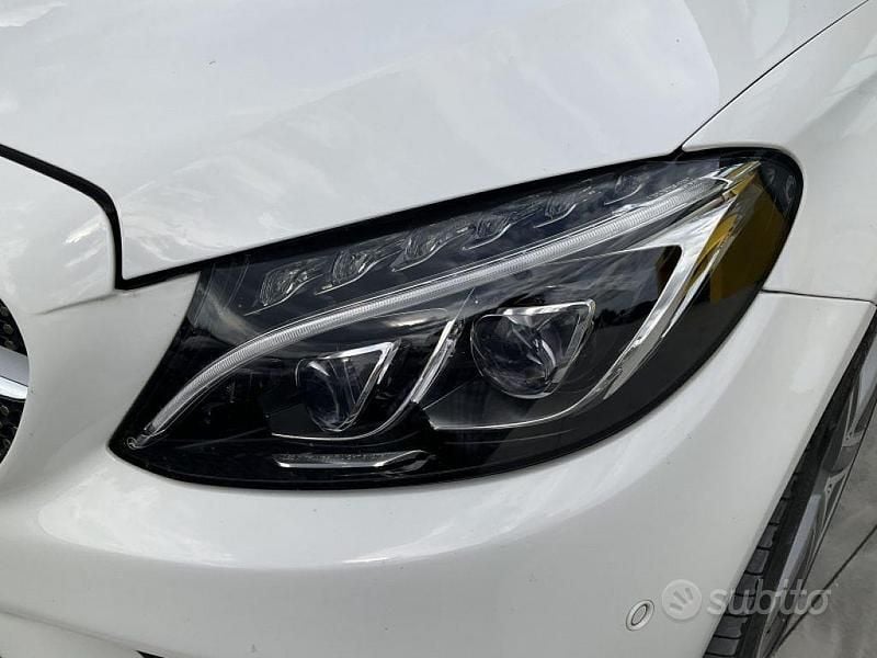 Usata Mercedes C220 Premium 170 CV (125 kW) 2018 Bianco Coupé