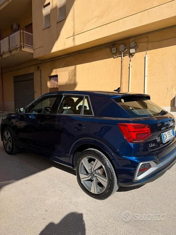 Usata Audi Q2 S-Line 116 CV (85 kW) 2023 Blu SUV