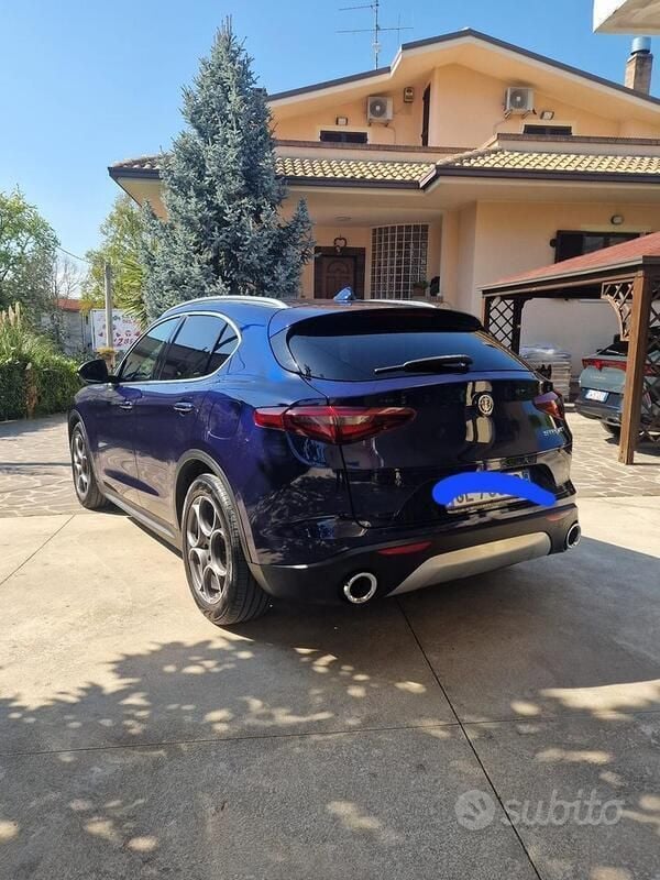 Usata Alfa Romeo Stelvio 160 CV (117 kW) 2021 Blu SUV