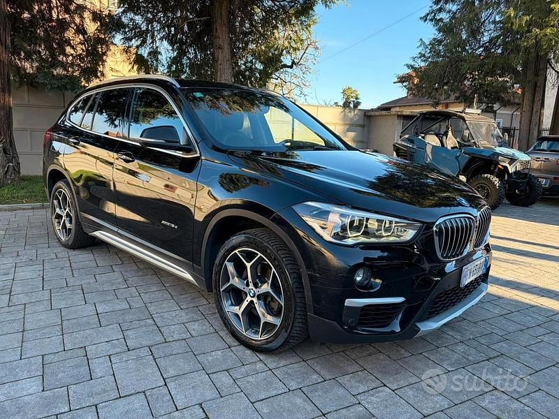 Usata BMW X1 xLine 150 CV (110 kW) 2018 Nero SUV