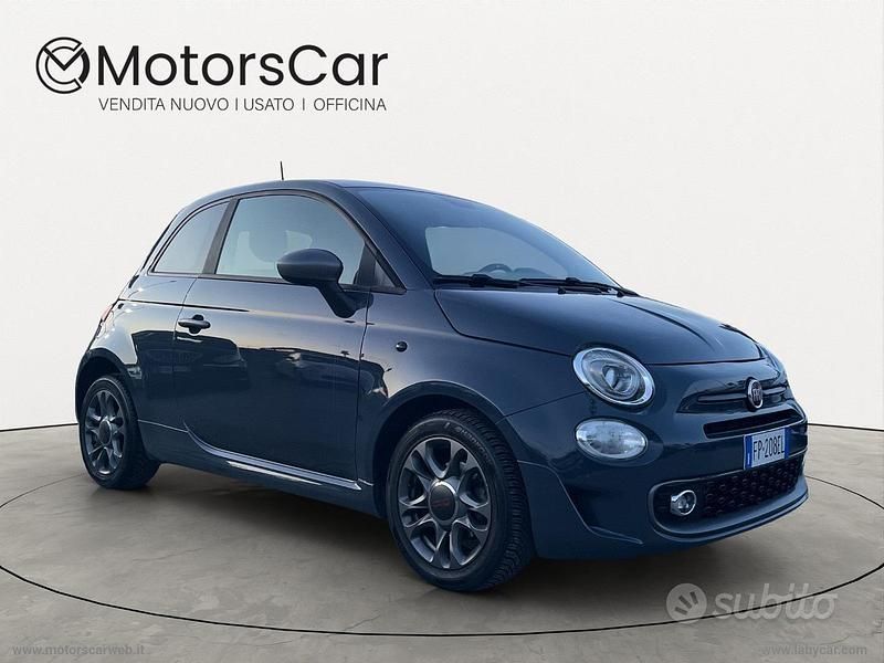 Usata Fiat 500 S 95 CV (69 kW) 2018 Grigio Berlina