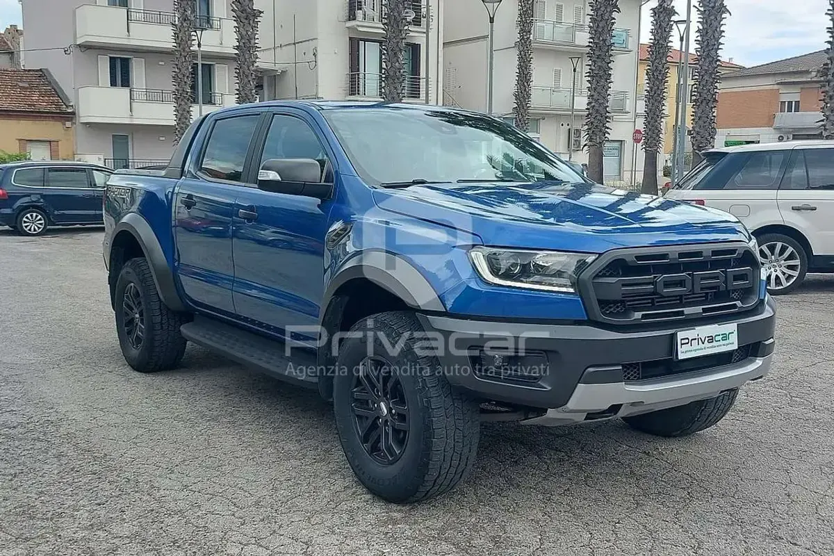 Usata Ford Ranger Raptor 212 CV (155 kW) 2019 Blu Pick-up