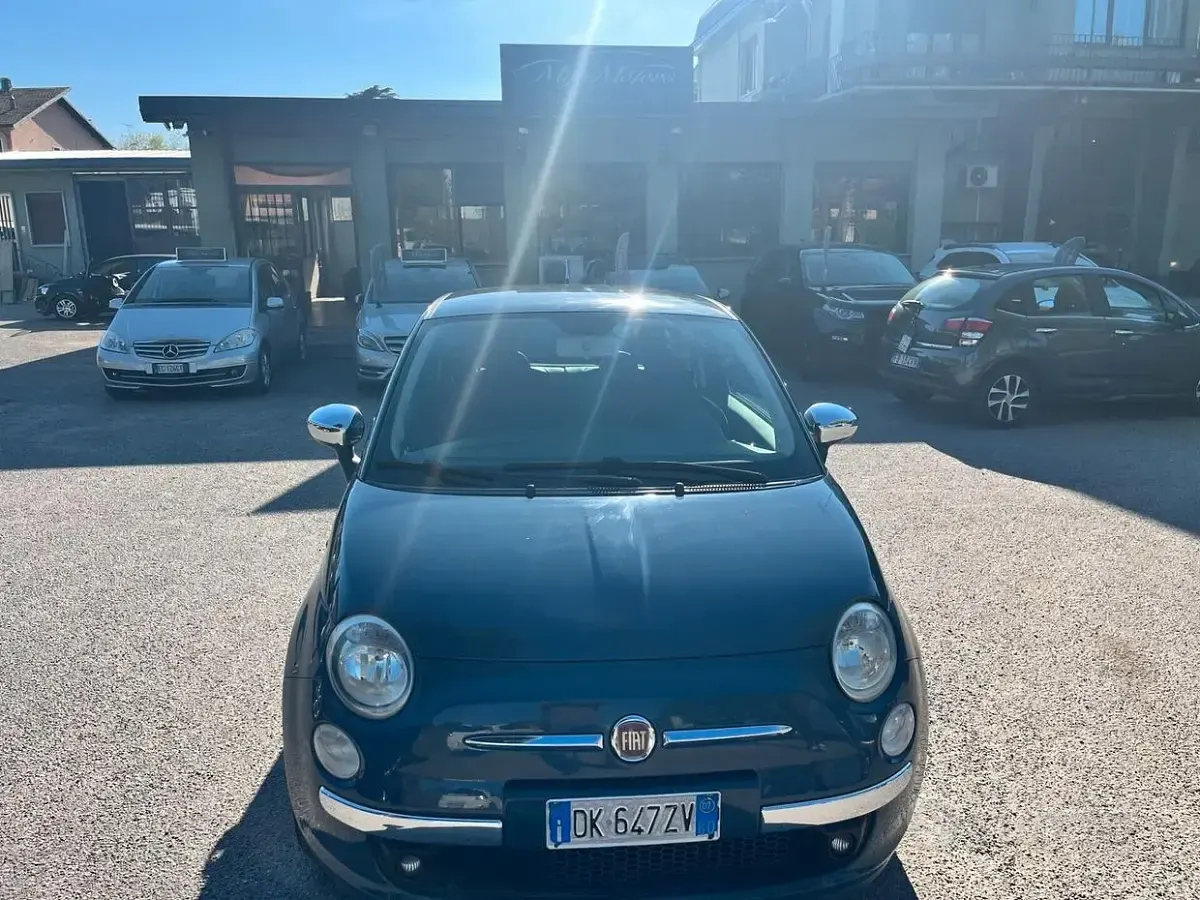 Usata Fiat 500 Sport 69 CV (50 kW) 2007 Blu Berlina