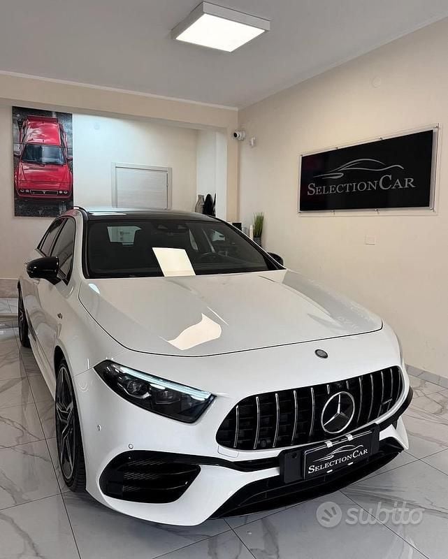 Usata Mercedes A45 AMG Premium Plus 421 CV (309 kW) 2023 Bianco Berlina